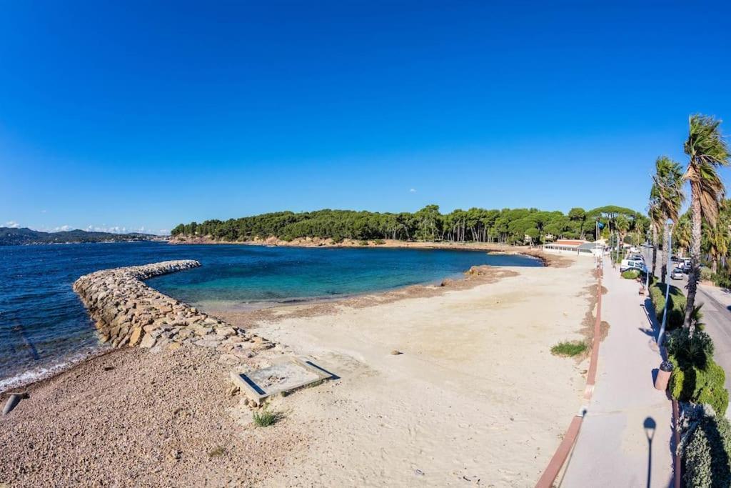 Petit Paradis Classe 3 Etoiles A 200M De La Plage! Terrasse-Wifi-Parking-Clim Saint-Mandrier-sur-Mer Eksteriør bilde